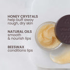 Burt’s Bees Conditioning Lip Scrub and Overnight Intensive Lip Treatment, With Ceramides, Exfoliates and Hydrates Lips 8 Hours, Natural Origin, 2 Jars, 0.25 oz