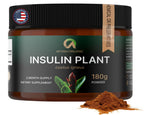 Afiyah Organic - Premium Quality Costus Igneus (Insulin Plant) Powder - No Bad Taste (2 Month Supply) - Made in the USA - Including Complete Health Support Program