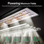 VIVOSUN LumaLight 500W LED Grow Light, Full Spectrum Indoor Plant Light