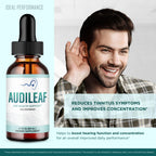 Audileaf Drops – Official Audileaf Ear Health & Hearing Support Supplement Droppers - Maximum Strength, All Natural Liquid Formula for Clear Sound, Audileaf Inner Ear Health Support Reviews (1 Pack)