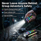 Flat EDC Rechargeable Tactical Flashlight, UV Magnetic Small Work light