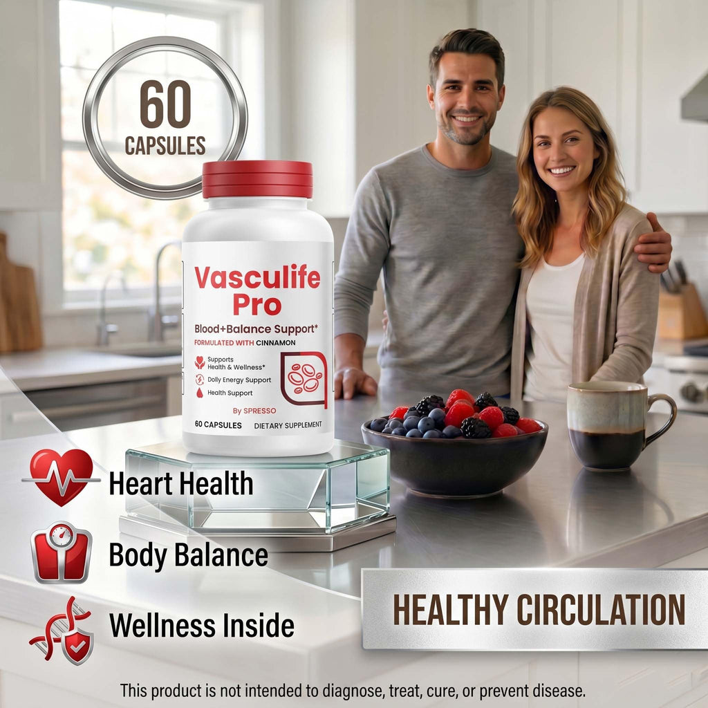(3 Pack) Vasculife Blood Balance Capsules - Official Vasculife Supplement Pills with Premium Ingredients, Advanced Formula Support for Overall Health & Wellness Reviews (180 Capsules)