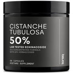Toniiq Cistanche Tubulosa Extract - Ultra High Potency 10:1 Extract with 50% Echinacoside & 10% Verbascoside - Highly Concentrated - Third-Party Lab Tested - 60 Capsules