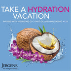 Jergens Wet Skin Body Moisturizer with Coconut Oil, In Shower Lotion for Dry Skin, Fast-Absorbing, Non-Sticky, Dermatologist Tested, 10 Oz, Pack of 3