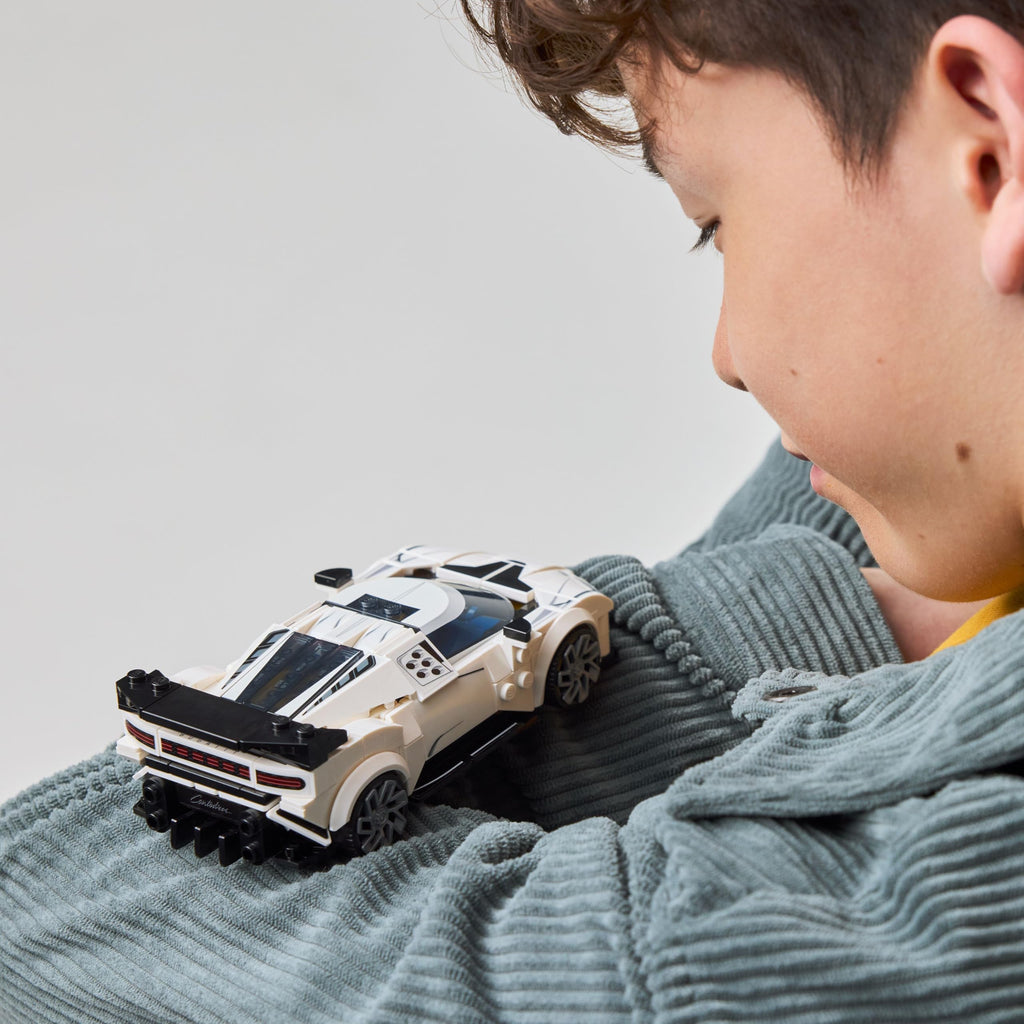 LEGO Speed Champions Bugatti Centodieci Hyper Sports Car Toy - Model Kit & Pretend Play Toy for Boys & Girls, Ages 9+ - Italian Model Car Kit for Racing Fans - Gift Idea for Birthdays - 77240