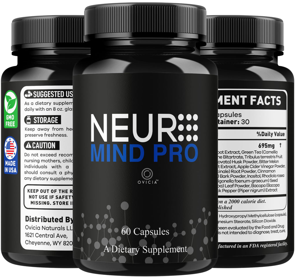(2 Pack) Neuro Mind Pro - Neuro Mind Pro Capsules Advanced Formula, NeuroMindPro Original Premium Pills All Natural Daily Support for Overall Health & Wellness Reviews, 120 Capsules for 2 Months