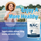 EILTEAU NAC Supplement with NAD+ & Coconut Oil | 2-in-1 N Acetyl L Cysteine Plus Nicotinamide Forms | NAD Supplements for Women & Men | Non-GMO, Gluten Free, 300 Softgels