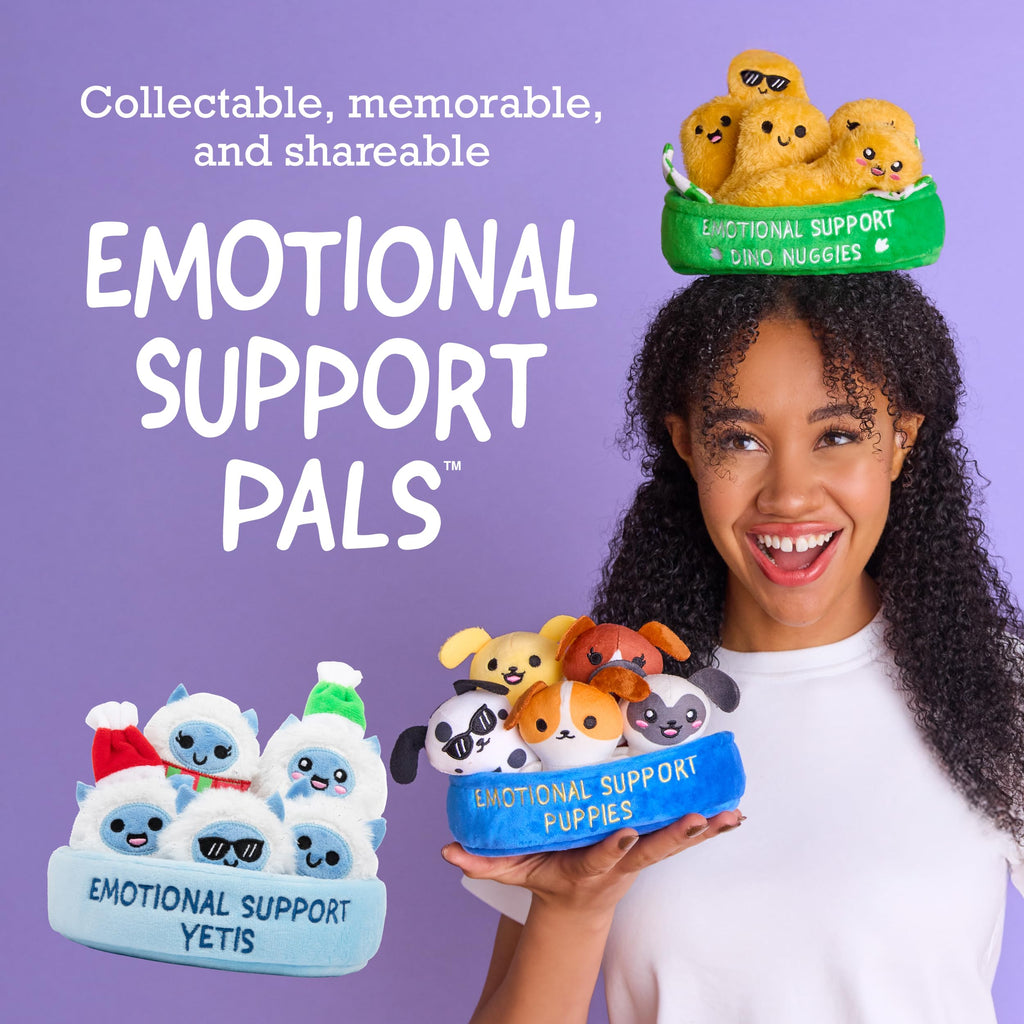 Emotional Support Ghosts, Cuddly Stuffed Animals by Relatable