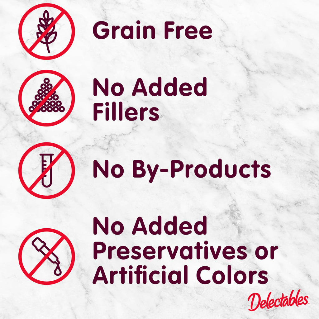 Delectables Squeeze Up Variety Pack, Creamy Squeezable Puree, Lickable Wet Cat Treats, Grain Free, No Added Fillers, No By-Products, No Added Preservatives, 0.5 Ounces Tube, 48 Tubes Total