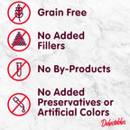 Delectables Squeeze Up Variety Pack, Creamy Squeezable Puree, Lickable Wet Cat Treats, Grain Free, No Fillers, by-Products, Preservatives, 0.5 Ounces Tube, 54 Tubes Total
