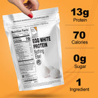 It's Just! - Egg White Protein Powder, Made in USA, Dried Egg Whites (Unflavored, 3lb)