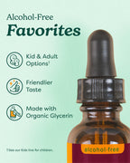 Herb Pharm Certified Organic Lemon Balm Liquid Extract for Calming Nervous System Support, Alcohol-Free Glycerite, 4 Ounce