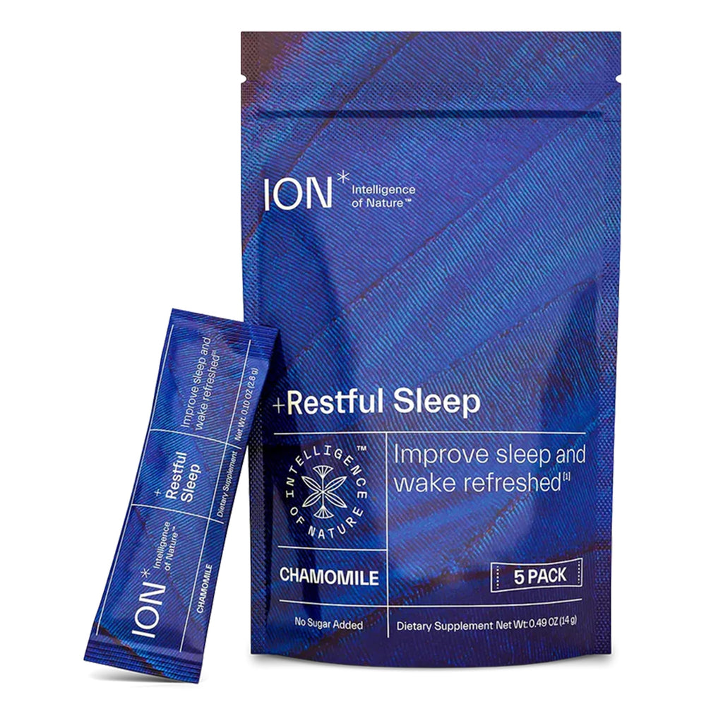 ION* Intelligence of Nature Restful Sleep, Ashwaghanda Drink Mix, 5 Packets