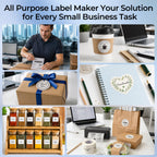 Labeer Bluetooth Thermal Shipping Label Printer, Wireless 4x6 Label Printer