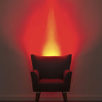 AURAGLOW Plugin GU10 Spotlight Uplighter Wall Sconce Wash Light Plug Socket Outlet Uplight Lamp - NO LED Bulb Included