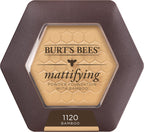 Burt’s Bees 100% Natural Mattifying Powder Foundation, Bamboo, 8.5g