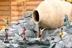 Grostmend Tinkerbell Party Decorations Mini Fairy Figurines Fairies for Fairy Garden Accessories Tinkerbell Cake Topper Miniature Figurines Decor Doll Birthday Gifts for Girls