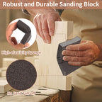 8 Pack Sanding Sponge Block, Wet Dry Sandpaper Sand Paper for Drywall Wood