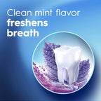 Crest 3D White Mouthwash, Teeth Whitening for Adults, 1L, 2 Pack, Alcohol Free Mouth Rinse, Breath Freshener, Antibacterial, Antiseptic, Bad Breath Treatment, Peroxide Free, Clean Mint