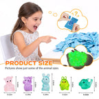 ShtNeeg 140 PCS Mini Resin Animals Blind Bags, Glow in the Dark Animal Resin Models, 50+ Animal Designs for Adults, Miniature Animals for Classroom, Fairy Garden, Dollhouse Decor, DIY Craft Decor