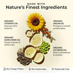 Organic Vitamin E Oil Bulk - 32oz USDA Certified 100% All Natural Plant Based - Light and Unscented Great for Scars After Surgery - For Face, Skin and Nails - Anti-Aging, Reduce Appearance of Wrinkles