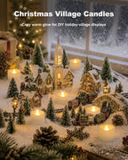 Homemory 72-Pack Novelty Flickering Flameless Tea Light Candles, 200+ Hours