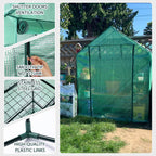 Portable Walk-in Greenhouse for Outdoors, 56x30x76 Plant House with Shelves