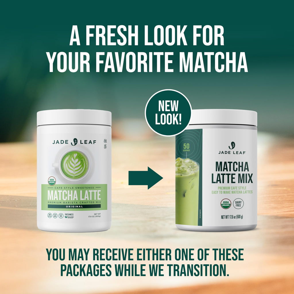 Jade Leaf Matcha Latte Mix, Original, 500g / 17.6oz