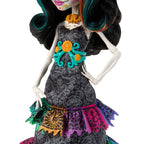 Monster High Doll, Skelita Calaveras Día De Muertos 2024 Howliday Collectible with La Catrina Hat, Papel Picado Dress, and Displayable Packaging