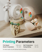 PLA+ Filament 1.75mm, Soft Matte Finish, Reduced Layer Lines, 1KG (2.2lbs) 3D Printer PLA Filament, Dimensional Accuracy +/- 0.02 mm, Silver