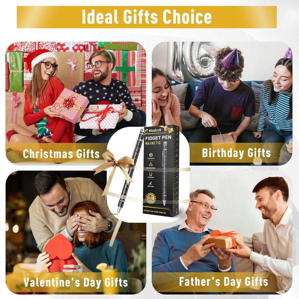 Stocking Stuffers for Adults Men, Gifts for Men Fidget Pen, Christmas Gift
