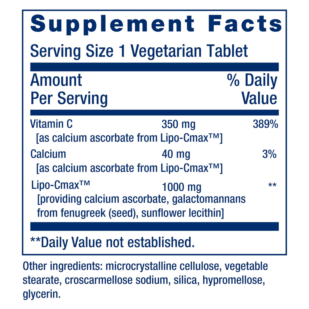 Life Extension Vitamin C 24-Hour Liposomal Hydrogel™ Formula, absorbs Better Than Standard Vitamin C, up to 24 Hours, get The Most Out of Your Vitamin C, Gluten-Free, Non-GMO, Vegetarian, 60 Tablets