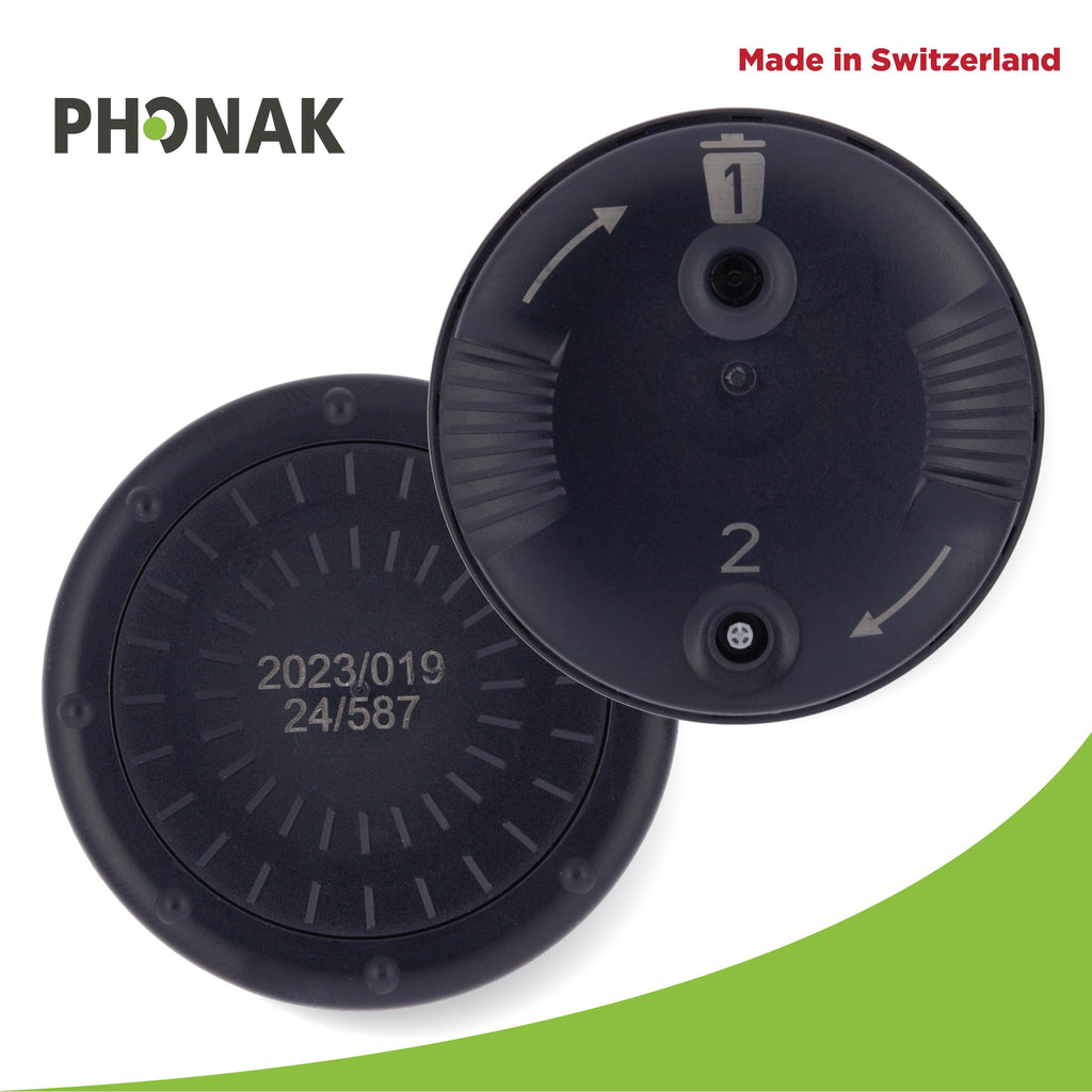 Cerushield Disk v2.0 098-0445, Wax Guards Filters Replacements, Accessories compatible with Phonak Hearing Aid Audeo Marvel, Paradise, Lumity Hearing Aid only using SDS 4.0 receiver-4 packs/32 Filters