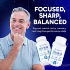 Clinical Effects Ideal Brain - Dietary Supplement for Nootropic Focus and Memory Support - 30 Capsules - B Vitamins, GABA, Alpha-GPC - Helps Support Mental Focus, and Optimal Brain Function