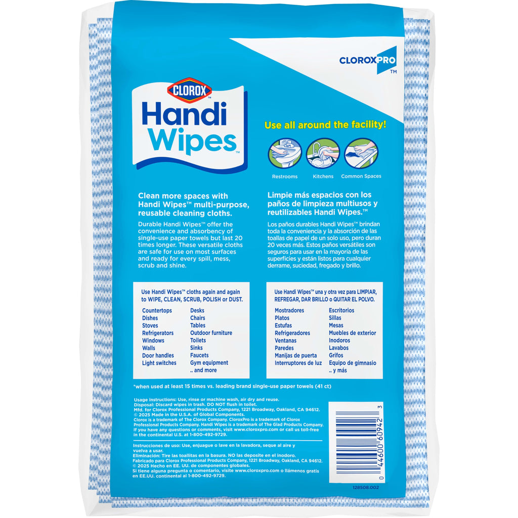 CloroxPro Clorox Handi Wipes Multi Use Reusable Cloths, 72 Count
