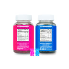 BEARVANA Top & Peach Support Combo Pack Multivitamin Gummies for Women | Includes Herbal Extracts & Essential Vitamins | Berry Flavor | 2-Pack (120 Gummies)