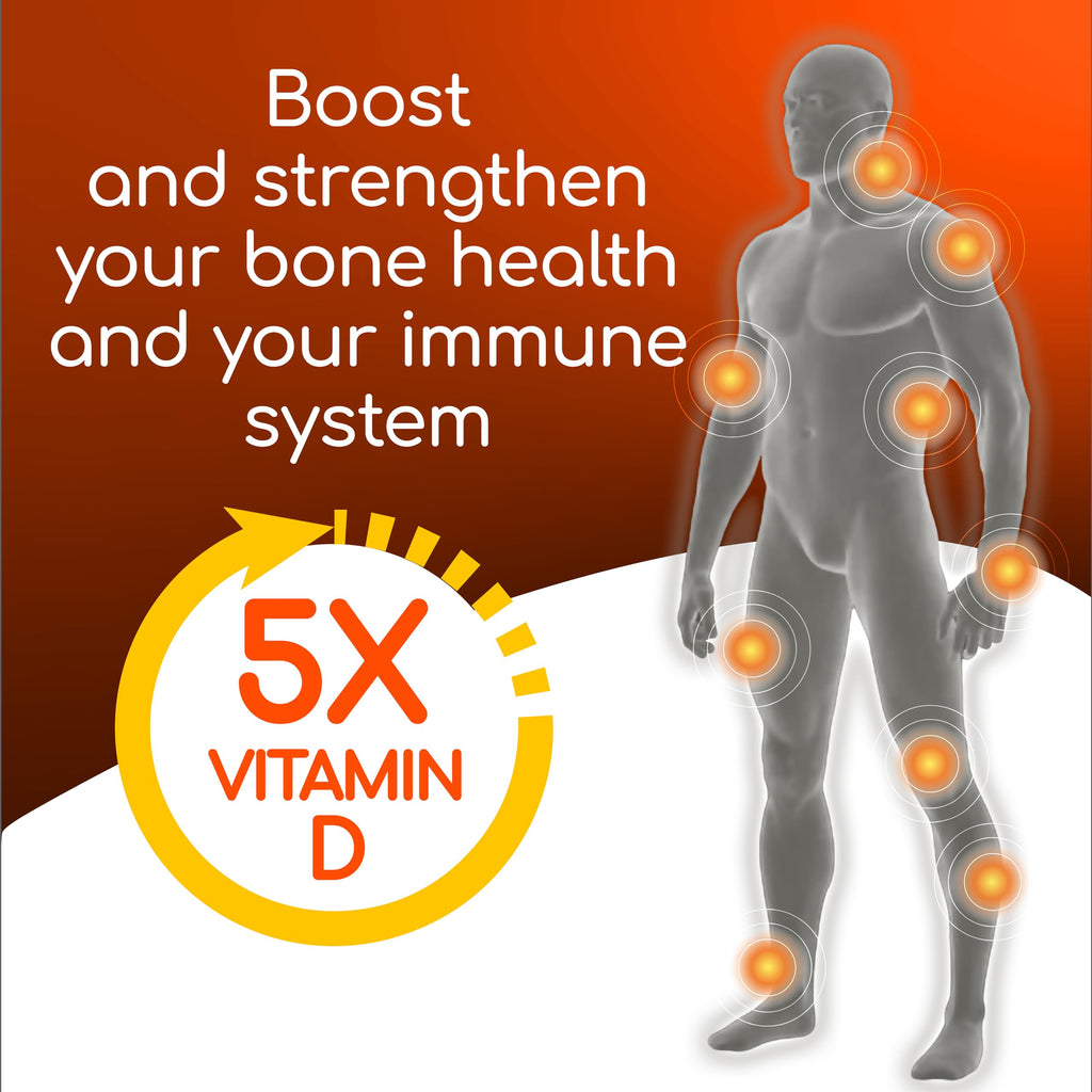X Ray Dol Triple Action Joint Support Supplement with Glucosamine 1500mg, Chondroitin 800mg, MSM 750mg and 5X Vitamin D for Healthy Joints, Bones & Cartilage - 60 Count per Bottle - 6 Pack