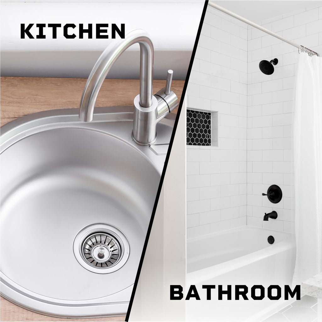 Liquid-Plumr Pro-Strength Full Clog Destroyer, Bathroom & Kitchen Sinks, Shower and Tub Drain, Safe for Pipes, Liquid Drain Cleaner, 80 Fluid Ounces