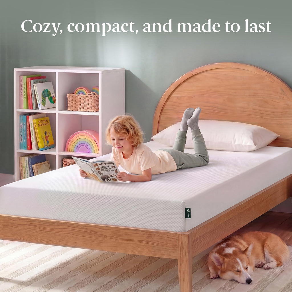 Zinus 5 Inch Twin Green Tea Memory Foam Mattress, Medium Firm Feel