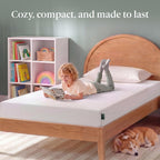 Zinus 5 Inch Twin Green Tea Memory Foam Mattress, Medium Firm Feel