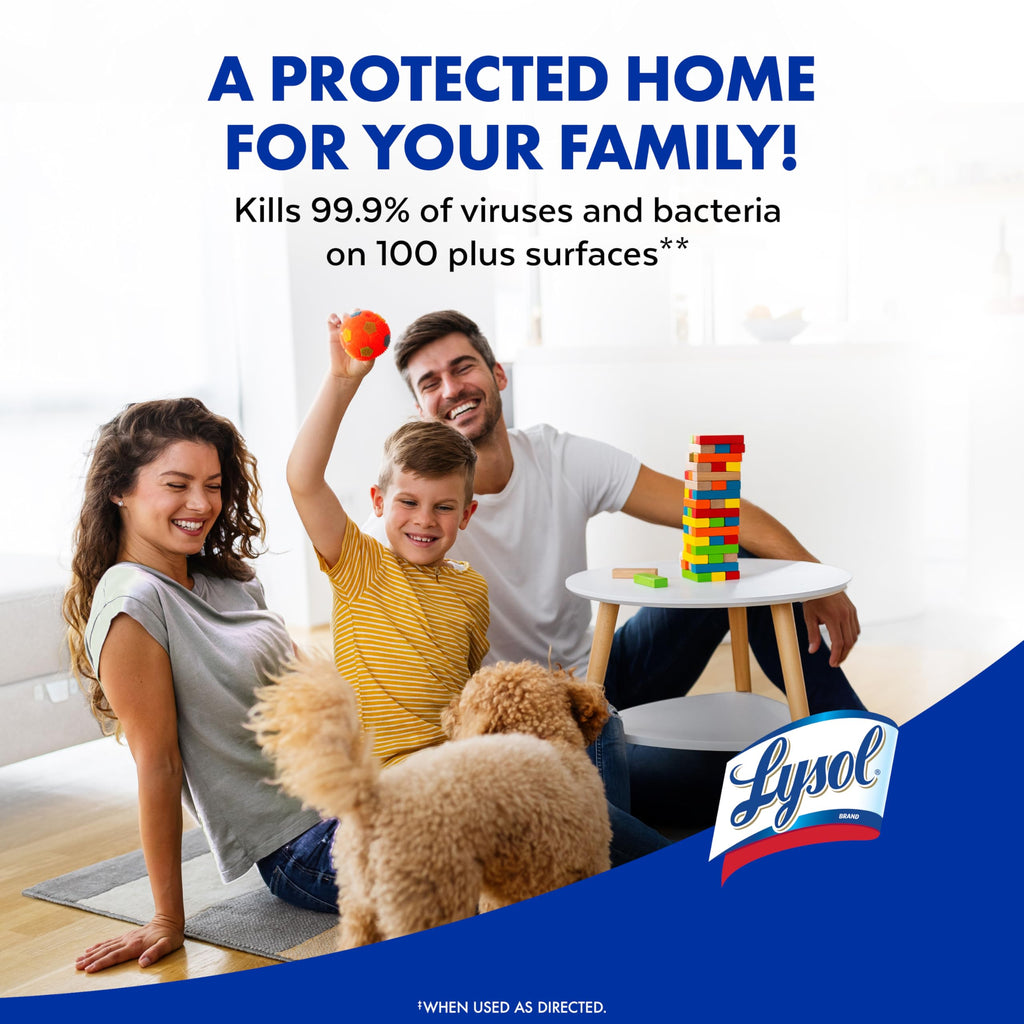Lysol Disinfectant Spray, Household Essential Cleaning Supplies, Multi-Purpose Room Spray, Antibacterial Sanitizer Spray, Upholstery Deodorizer, Home and Bathroom, Crisp Linen,19 Fl Oz (Pack of 12)