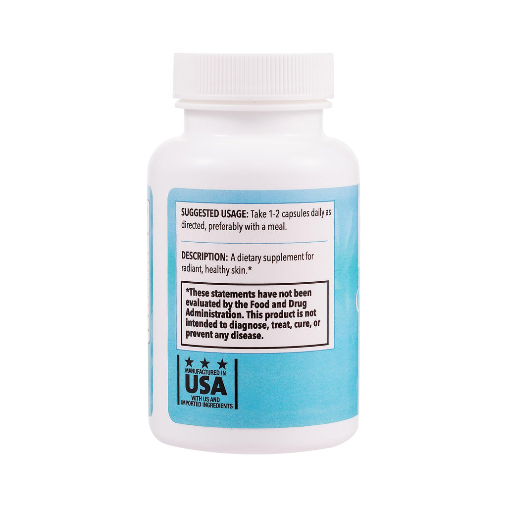 Clear Skin Vitamins for Women & Men - Supplement for Healthy Glowing Skin and Acne Control* - Patented and Dermatologist Developed Hormonal & Cystic Acne Pills