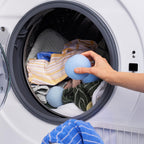 BLUELAND Laundry Essentials Kit, Spring Bloom - Plastic-Free Laundry Detergent Tablets, Oxi Booster, and Reuseable Natural Wool Dryer Balls