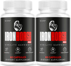(2 Pack) Iron Horse Pro Supplement Pills - Official Advanced Formula Support Capsules - Maximum Strength, Natural Iron Horse Pro for Overall Health & Wellness, 120 Capsules for 2 Months