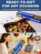 BATURU Magnetic Dart Board for Kids & Teen Boys, Dart Game