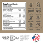 Zahler - Height Factor Healthy Growth Support Vitamin & Mineral Capsules (120 Count) - Kosher Height & Growth Supplement for Kids, Teens & Young Adults - Grow Taller Growth Hormone Support Nutrients