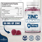 NEW AGE Zinc Gummies - 2 Pack - 50mg High Immune Booster Zinc Supplement, Immune Defense, Powerful Natural Antioxidant, Non-GMO - by New Age, 120 Count