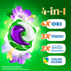 Gain Plus Flings Liquid Laundry Detergent Pods, Gain's Best Clean, All-In-One Pacs, Moonlight Breeze Scent, 45 Count