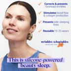 Wrinkles Schminkles Forehead Wrinkle Patches - Reusable Silicone Smoothing Pads for Brow Lift, Wrinkle Smoothers, Reduce Frown Lines & Face Lift (2 Pack)