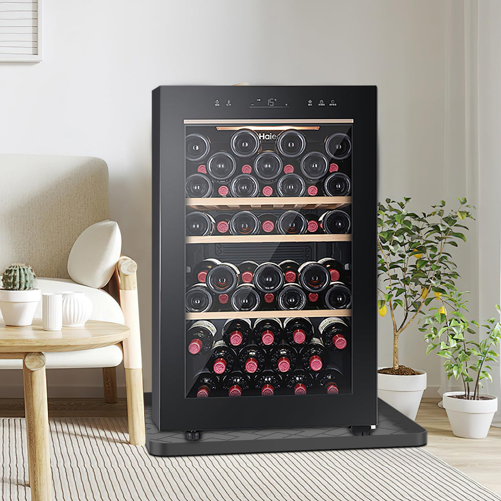 Mini Fridge Silicone Mat,19.7''x19.7''x0.5''-Fridge Drip Tray Concave and convex design is leak-Proof and Non-Slip Perfectly Compatible with Washer, Dryer, Wine Cooler, Dishwasher ect. (Grey1)